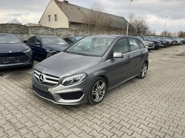 Mercedes Klasa B W246 Sports Tourer Facelifting 1.5 180 d 109KM 2017 Mercedes B 180 Automat Skóra Klimatronik LED