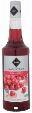 SYROP BARMAŃSKI RIOBA ŻURAWINA 700ML