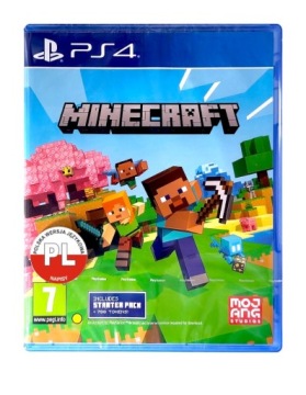 MINECRAFT EDYCJA Z DODATKAMI / PS4 / PS5 / GRA NA PŁYCIE / POLSKIE NAPISY