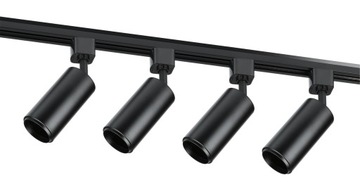 ZESTAW SZYNOPRZEWÓD SZYNA 1,5m + 4x REFLEKTOR GU10