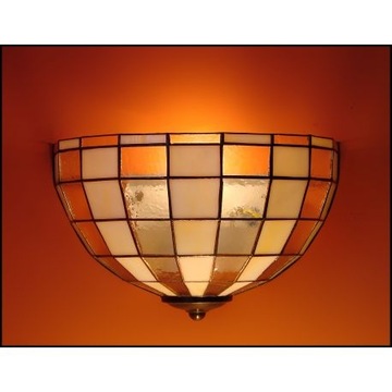 Lampa ścienna kinkiet witraż MODERNUS 30cm