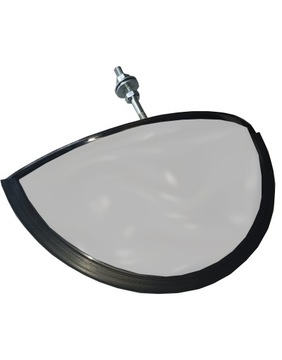 Lusterko dodatkowe PANORAMICZNE WÓZEK widłowy 28cm