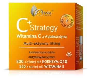 AVA C+ Strategy Multiaktywny lifting krem na dzień