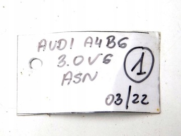 03/22 AUDI A4 B6 3.0 V6 PŘÍVOD KLIMATIZACE /1