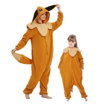 POKEMON EEVEE DRES ONESIE KOMBINEZON PIŻAMA