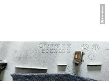 MERCEDES SL 230 R230 KRYT KONZOLA 2306800178 L