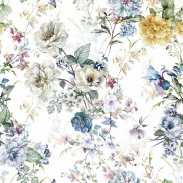 Велюровый абажур с цветочным узором 6S 20/40/24 Абажур с узором SPRING