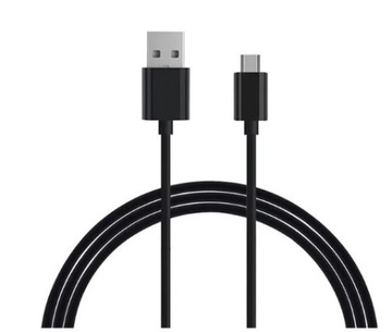 Kabel Micro USB 2,4 A CZARNY 1m Quick Charge Typ B