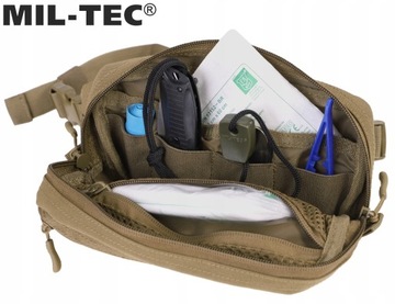 Nerka saszetka torba biodrowa Mil-Tec Fanny Pack MOLLE Coyote