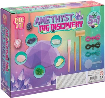 Выкопайте окаменелости Аметист