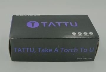 TATTU U3S УФ-фонарик 365 нм Фильтр ZWB2 Светодиодный ультрафиолетовый черный свет 10 Вт