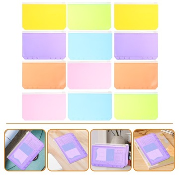 Пластиковые пакеты для документов на молнии, синие карманные файлы, пластиковые