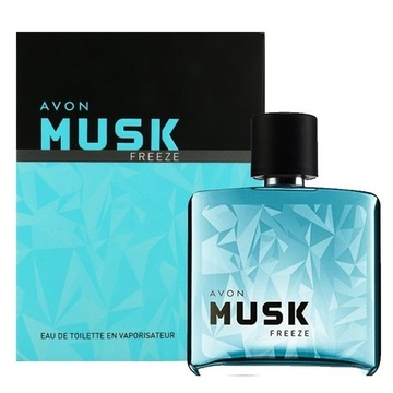 Avon ZESTAW MUSK FREEZE +ŻEL COOL BLAST 250ML