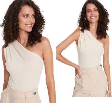 TRENDYOL Damskie body z cienkiej dzianiny XS (34)