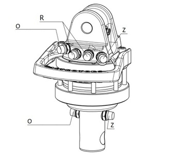 Ротатор Baltrotors GR46 4.5T HDS Fassi TURNABLE