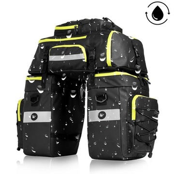 Torba Rowerowa Na Bagażnik 2w1 RHINOWALK | POJEMNOŚĆ: 53L