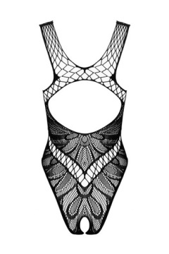 Боди Obsessive Open B138 черный S/M/L