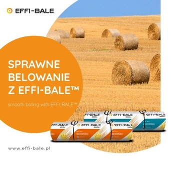 Сельскохозяйственная сетка EFFI PLUS 123x2000 для обмотки силоса, соломы, сена.