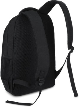 Рюкзак мужской для работы со школьным ноутбуком, молодежный, вместительный черный ZAGATTO