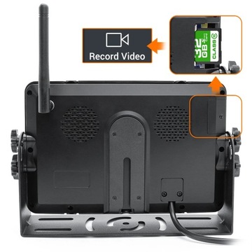 GreenYi 1280x720 AHD беспроводной монитор DVR для грузовика с диагональю 7 дюймов, ночной режим