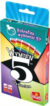 Goliath Gra imprezowa karciana Name 5 Wymień 5