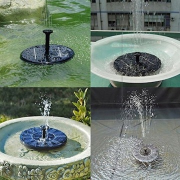 СОЛНЕЧНЫЙ САДОВЫЙ ФОНТАН, ПЛАВАЮЩИЙ НАСОС ДЛЯ ПРУДА