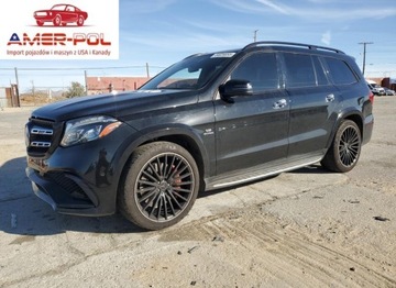 Mercedes GLS X166 2017 Mercedes-Benz GLS 63 AMG 4Matic 2017 5.5l 5.5 Benzyna 577KM