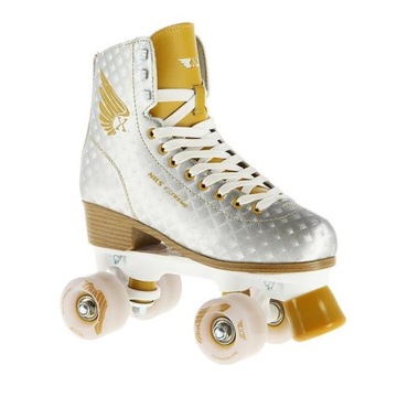 Wrotki rolki klasyczne retro buty kauczukowe 35