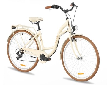 ЖЕНСКИЙ ГОРОДСКОЙ ВЕЛОСИПЕД 28 ЛЕГКИЕ ЖЕНСКИЕ 7 КОРЗИНА SHIMANO