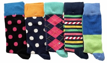 Носки Crazy HIGH SOCKS 5 шт COLORFUL 41-46