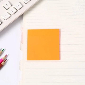 High Quality 50 Sheets Transparent Sticky Notes Memo Pad Bookmark Marker Me