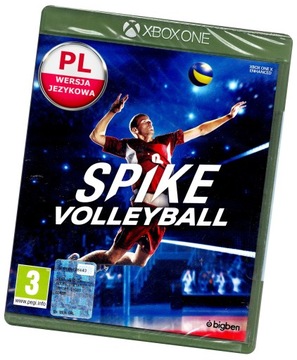 SPIKE VOLLEYBALL Siatkówka XO Nowa Pudełkowa PO POLSKU