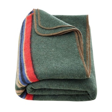 VEVOR Wool Camping Blanket, Large Warm Stadium Blanket, Waterproof & Windpr