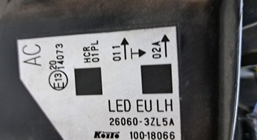 NISSAN PULSAR FULL LED SVĚTLA PŘEDNÍ