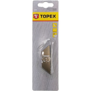 OSTRZA TRAPEZOWE wymienne Topex do nożyka 5szt