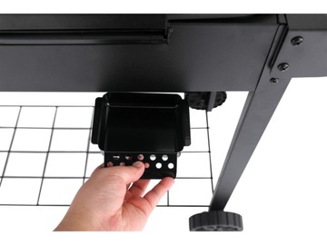 САДОВЫЙ ГАЗОВЫЙ ГРИЛЬ YATO 4 ГОРЕЛКИ 11 КВТ 3 В 1 ЧЕРНЫЙ БОЛЬШОЙ ГРИЛЬ 48x37см