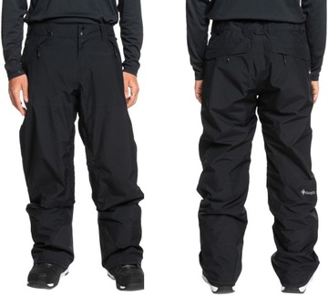 SPODNIE NARCIARSKIE MĘSKIE SNOWBOARDOWE WODOODPORNE OCIEPLANE GORE-TEX