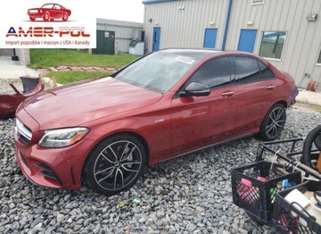 Mercedes Klasa C W205 2020 Mercedes-Benz Klasa C 43 AMG 2020 3.0l 3.0 Benzyna 385KM