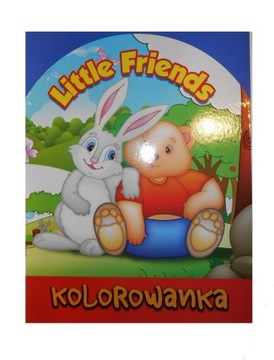 Kolorowanka malowanka little friends duża A4