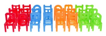 Аркадная игра MINI Chairs для детей 4+ и взрослых + 24 Стулья 4