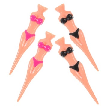 ЖЕНСКИЕ ТРИКОТАЖНЫЕ ТРИКОТАЖИ ДЛЯ ГОЛЬФА БИКИНИ, 4 ШТ. ПОДСТАВКИ ДЛЯ МЯЧЕЙ ДЛЯ ГОЛЬФА