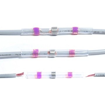 СОЕДИНИТЕЛИ ТЕРМОУСАДОЧНЫЕ С ОЛОВОЙ 50 ШТ.