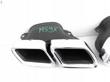 MERCEDES S205 W205 GLE W166 GLS X166 C217 AMG 63 НАКОНЕЧНИКИ ВЫХЛОПА L + R