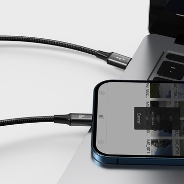 USB-кабель Baseus Rapid Series 3в1, micro USB/Lightning/USB-C, 20 Вт, 1,5 м