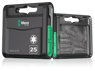 WERA Bit-Box 20 TX Bit 1/4