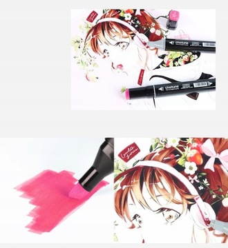 НАБОР ПРОФЕССИОНАЛЬНЫХ АЛКОГОЛЬНЫХ МАРКЕРОВ ИЗ 40 СЕНСОРНЫХ ШТ. + СУМКА