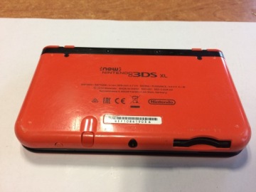 НОВАЯ КОНСОЛЬ NINTENDO 3DS XL ОРАНЖЕВЫЙ И ЧЕРНЫЙ + ЧЕХОЛ С ПИКАЧУ + СТИЛУС + ЗАРЯДКА