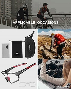 ROCKBROS 10135 велосипедные очки Фотохромы UV400