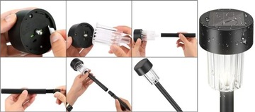 СОЛНЕЧНАЯ СВЕТОДИОДНАЯ ЛАМПА ДЛЯ БАССЕЙНА Bestway Intex CLIP 40 мм