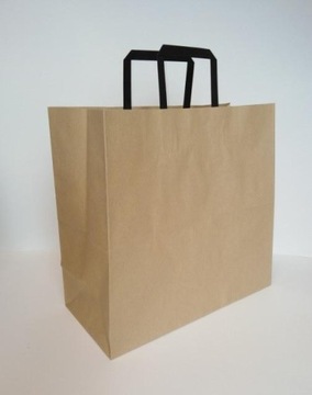 TOREBKA GŁADKA KRAFT 320X300X150 FRESH
